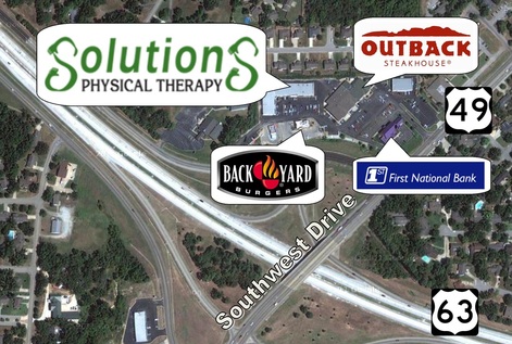 Solutions Physical Therapy Map